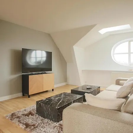 Unique 5 Bedroom W Exposed Beams In Apartment Copenhagen